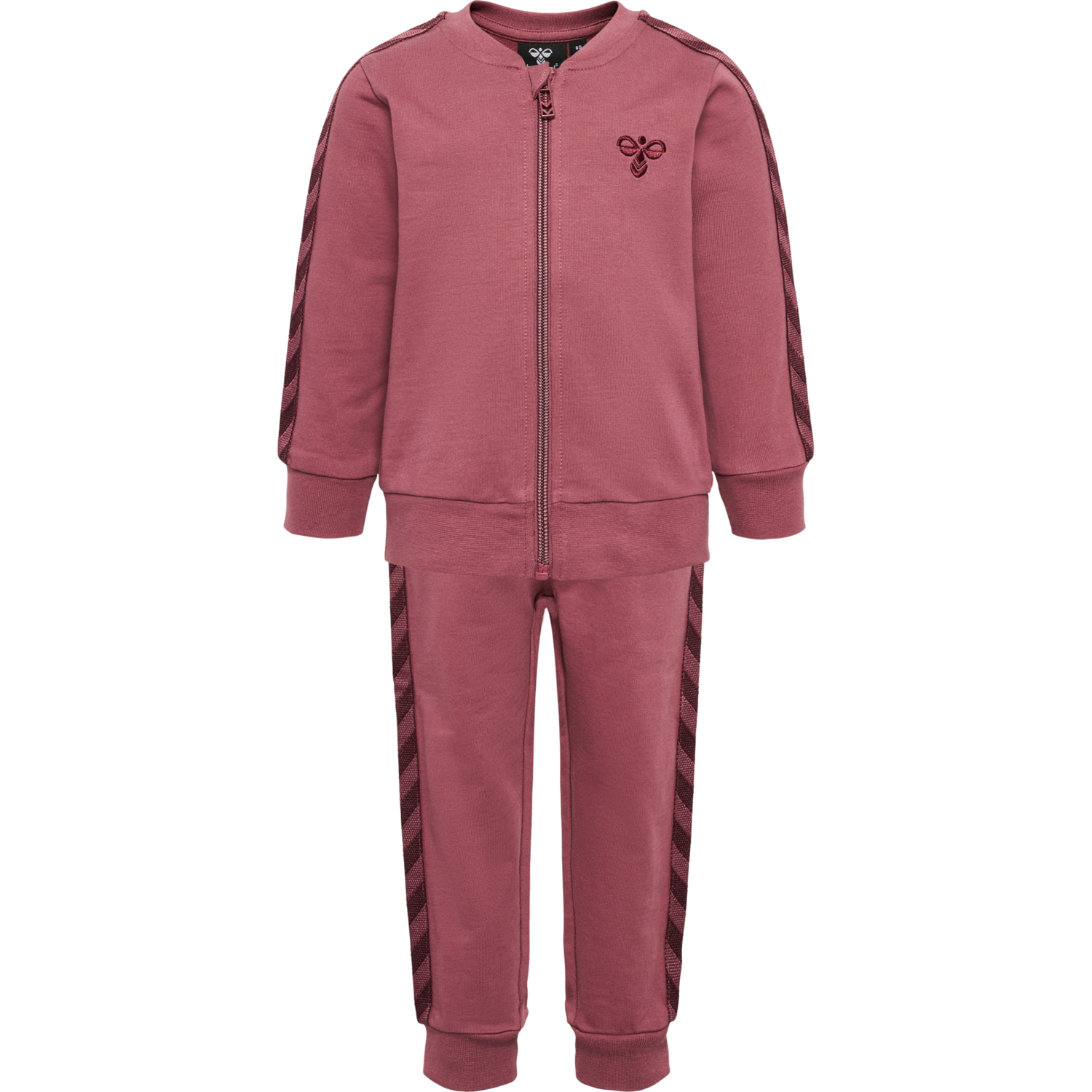hmlBILLE TRACKSUIT, ROSE BROWN, packshot
