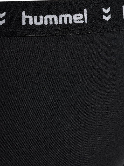 hmlJR PULSE MW SHORT TIGHTS, BLACK, packshot