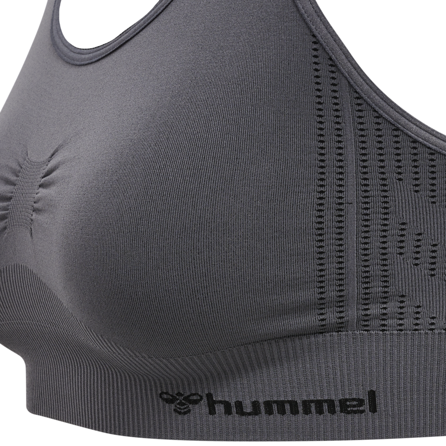 hmlMT SHAPING SEAMLESS SPORTS TOP, QUIET SHADE, packshot