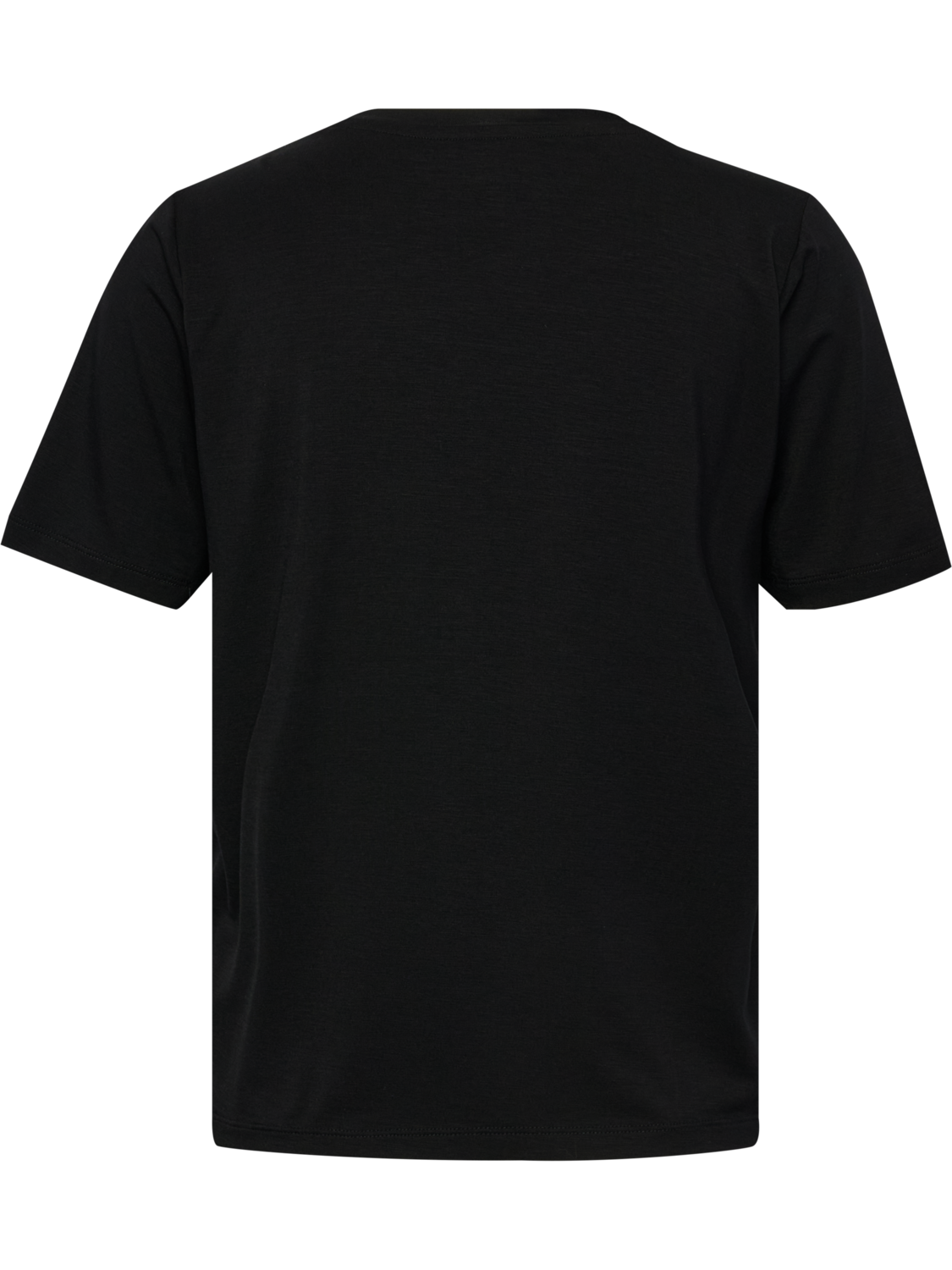 hmlSOFT W T-SHIRT S/S, BLACK, packshot