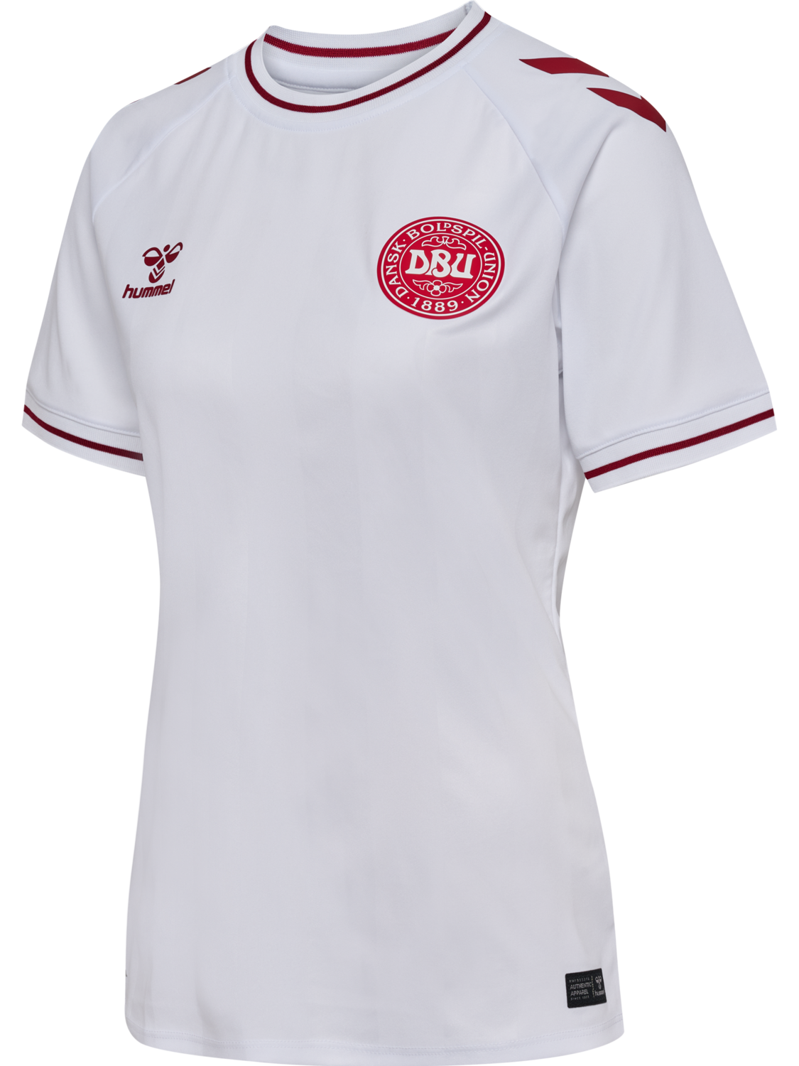 DBU WOMAN 25 AWAY JERSEY S/S, WHITE