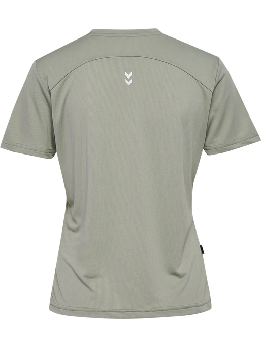 hmlPULSE WORKOUT W T-SHIRT S/S, SEAGRASS hmlPULSE WORKOUT W T-SHIRT S/S, SEAGRASS, packshot