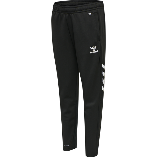 hmlCORE XK TRAINING POLY PANTS KIDS, BLACK, packshot