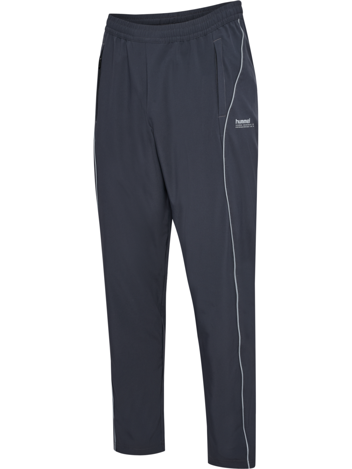 hmlPULSE WOVEN PANTS, EBONY, packshot