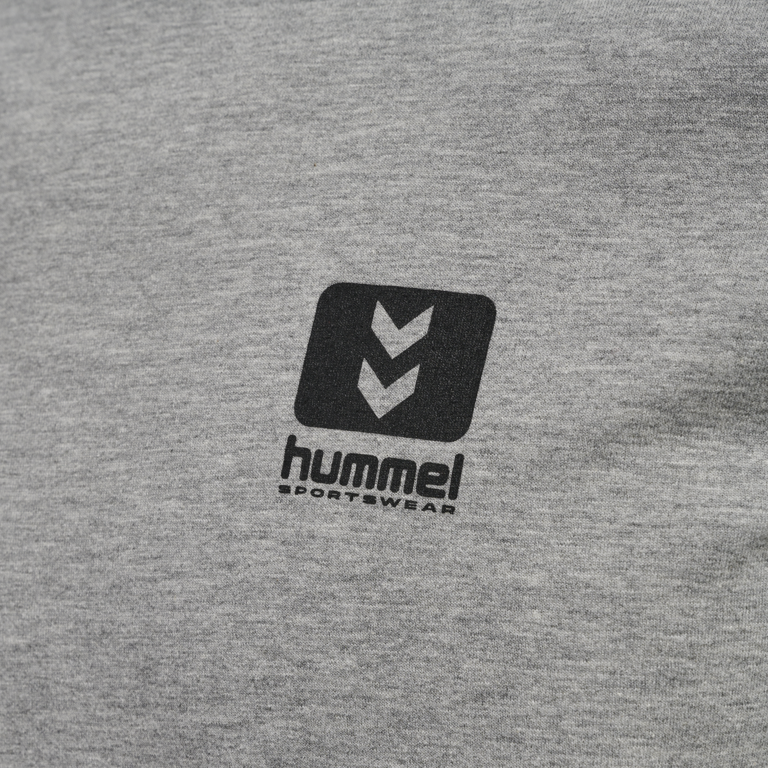 hmlLGC GRAHAM T-SHIRT, GREY MELANGE, packshot