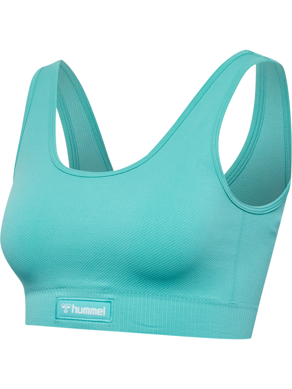 hmlALIVE SEAMLESS BRA, POOL BLUE, packshot