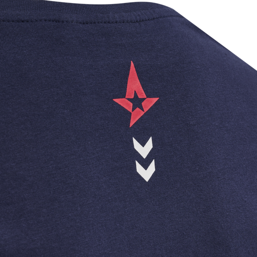 ASTRALIS 21/22 T-SHIRT L/S KIDS, MARINE, packshot