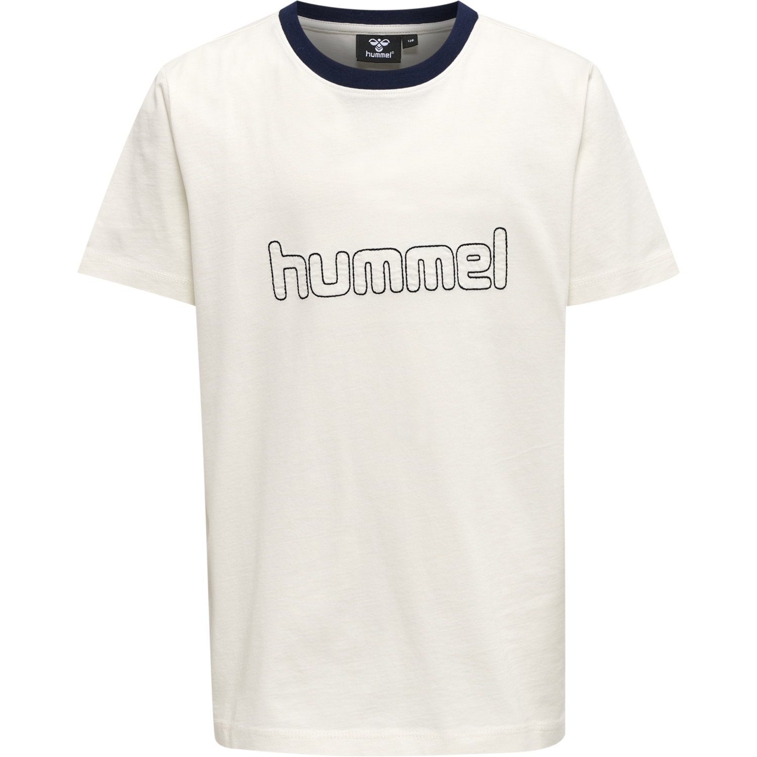 hmlCLOUD T-SHIRT S/S, MARSHMALLOW, packshot
