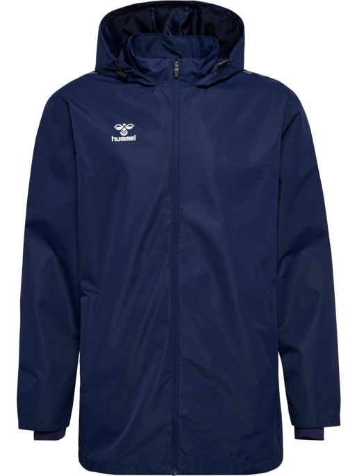 hmlAUTHENTIC ALL WEATHER JACKET, MARINE hmlAUTHENTIC ALL WEATHER JACKET, MARINE, packshot