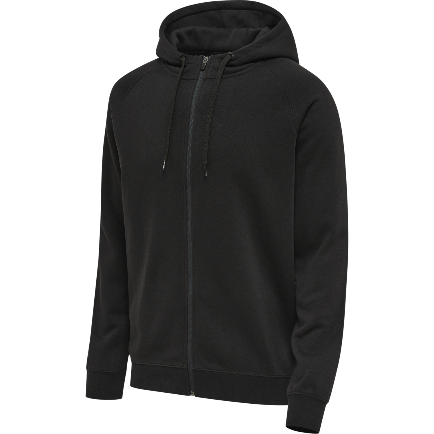 hmlRED CLASSIC ZIP HOODIE, BLACK, packshot