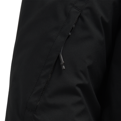 hmlNORTH PARKA JACKET, BLACK, packshot