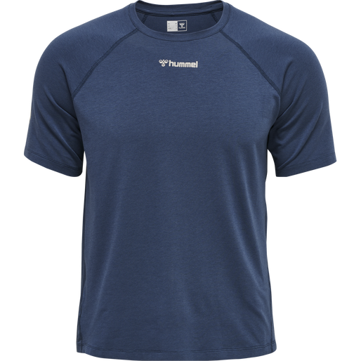 hmlMT LAZE T-SHIRT, INSIGNIA BLUE, packshot