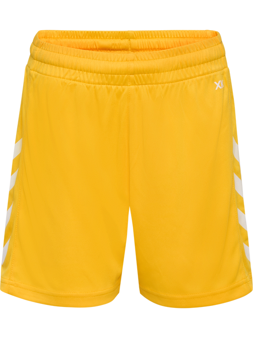 hmlCORE XK POLY SHORTS KIDS, SPORTS YELLOW, packshot