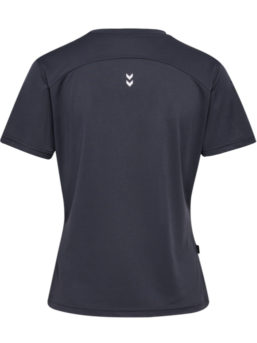 hmlPULSE WORKOUT W T-SHIRT S/S, EBONY, packshot