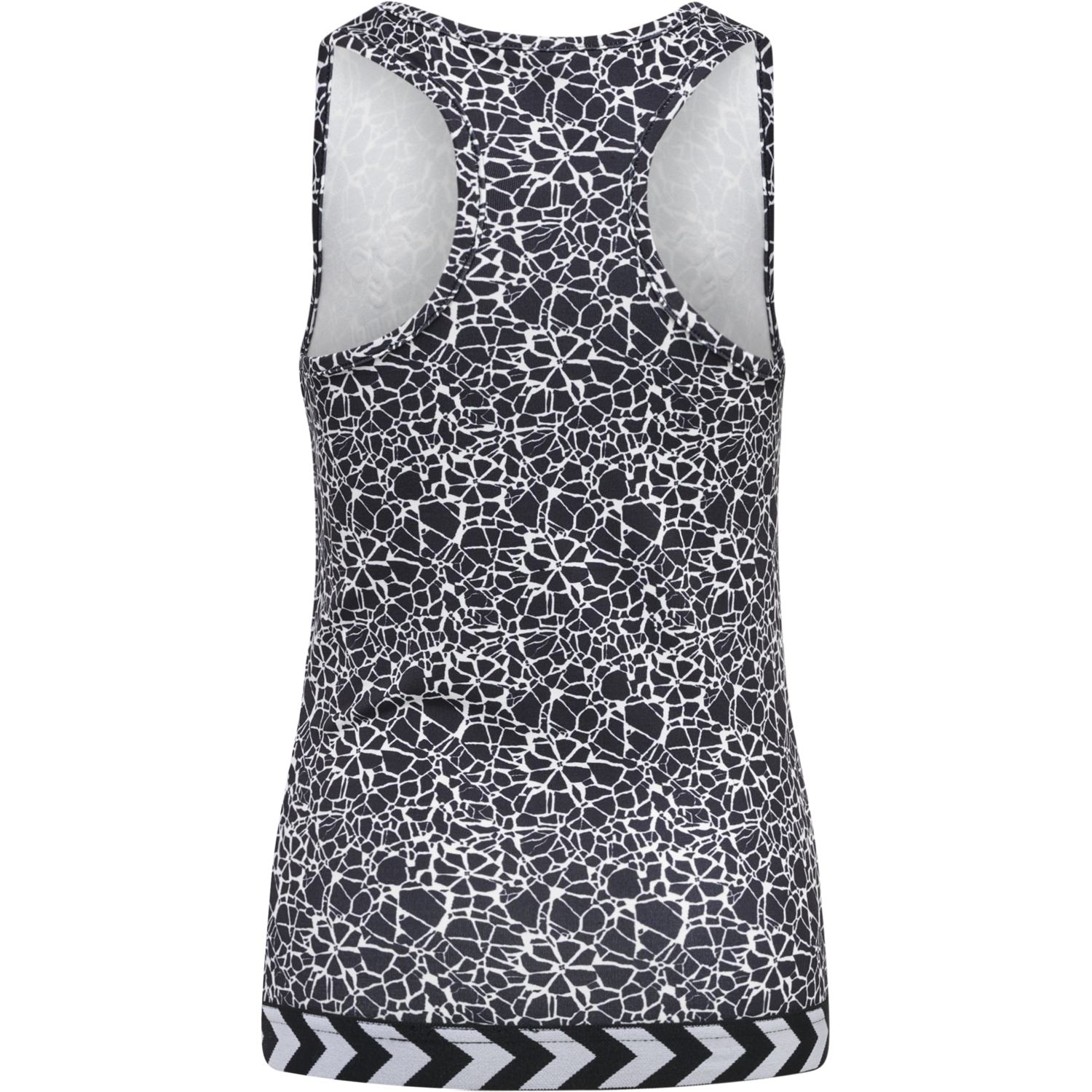 hmlNANNA TOP, BLACK/WHITE, packshot