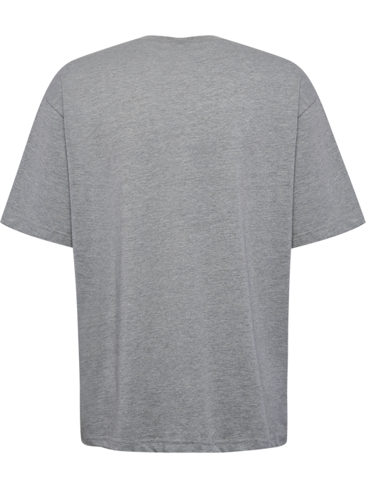 hmlLOOSE T-SHIRT BEE S/S, GREY MELANGE, packshot