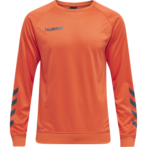 hmlPROMO POLY SWEATSHIRT, NASTURTIUM **DO NOT USE, packshot