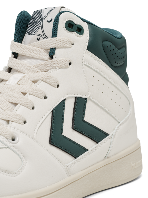 ST POWER PLAY MID PL, MARSHMALLOW/RAIN FOREST, packshot