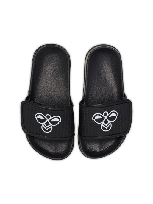 POOL SLIDE VC JR, BLACK, packshot