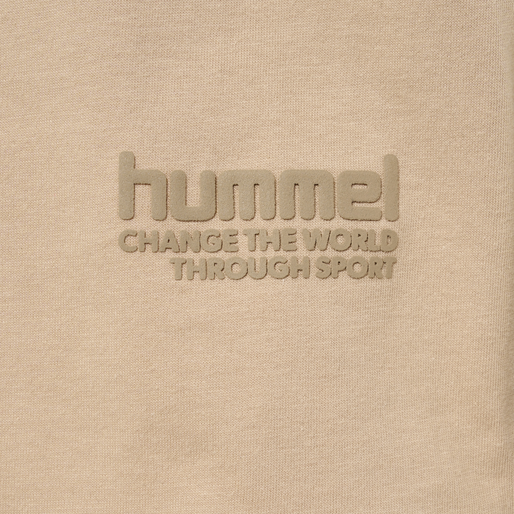 hmlPURE T-SHIRT S/S, IRISH CREAM, packshot