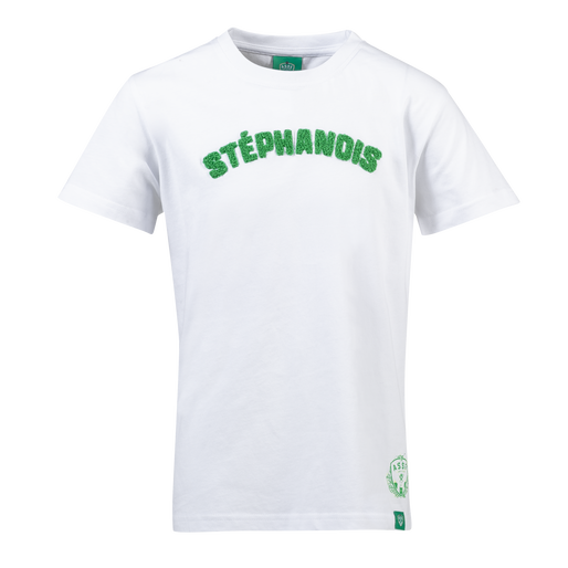 ASSE FAN STEPHANOIS TEE, WHITE ASSE FAN STEPHANOIS TEE, WHITE, packshot