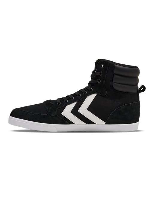 HUMMEL SLIMMER STADIL HIGH, BLACK/ WHITE KH, packshot