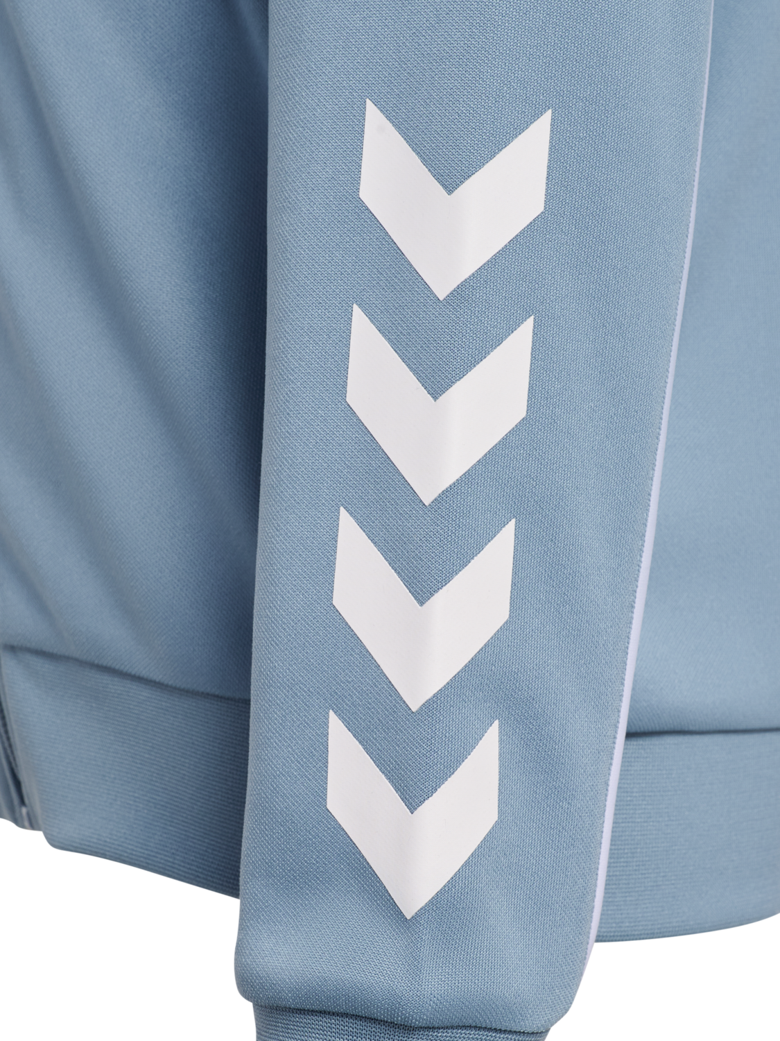 hmlJR TRACKSUIT, FADED DENIM, packshot