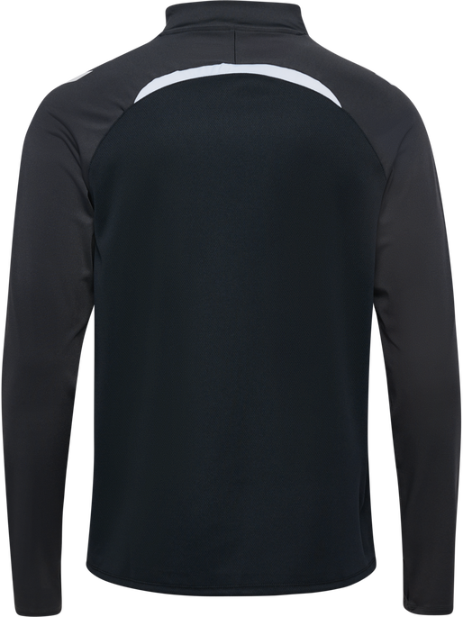 hmlLEAD 2.0 HALF ZIP, BLACK/ASPHALT, packshot