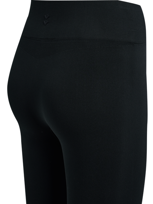 hmlHIIT SEAMLESS HIGH WAIST TIGHTS, BLACK hmlHIIT SEAMLESS HIGH WAIST TIGHTS, BLACK, packshot