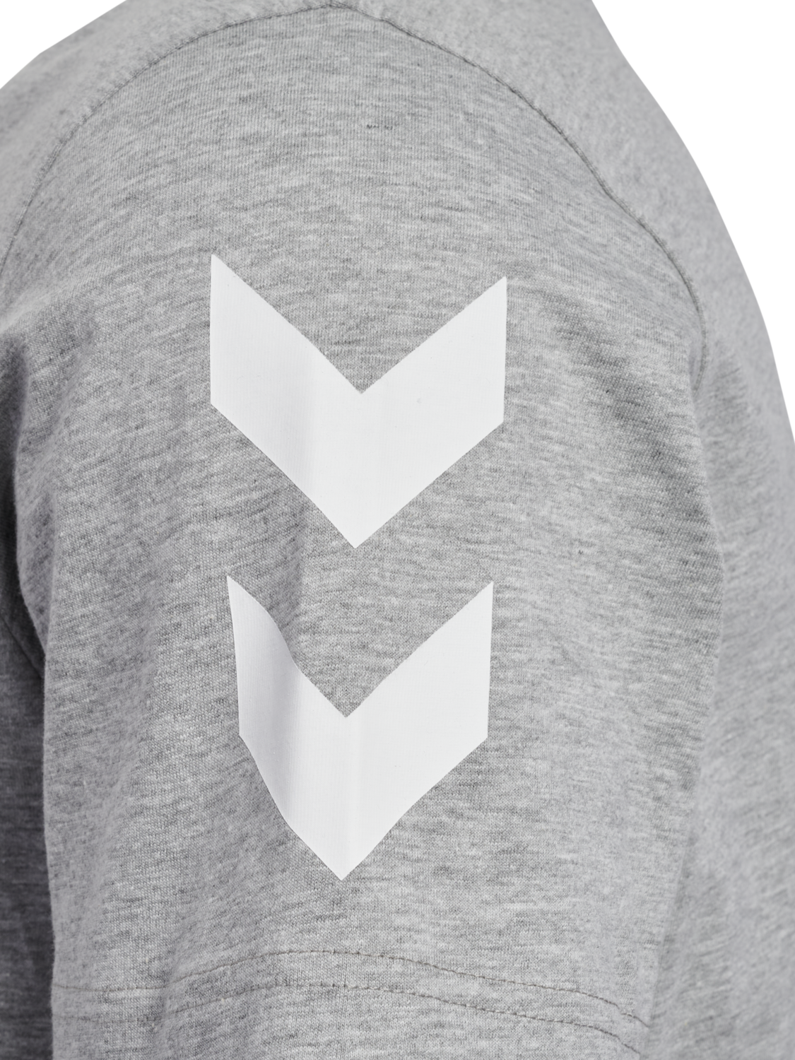 hmlLEGACY 2.0 T-SHIRT S/S, GREY MELANGE, packshot