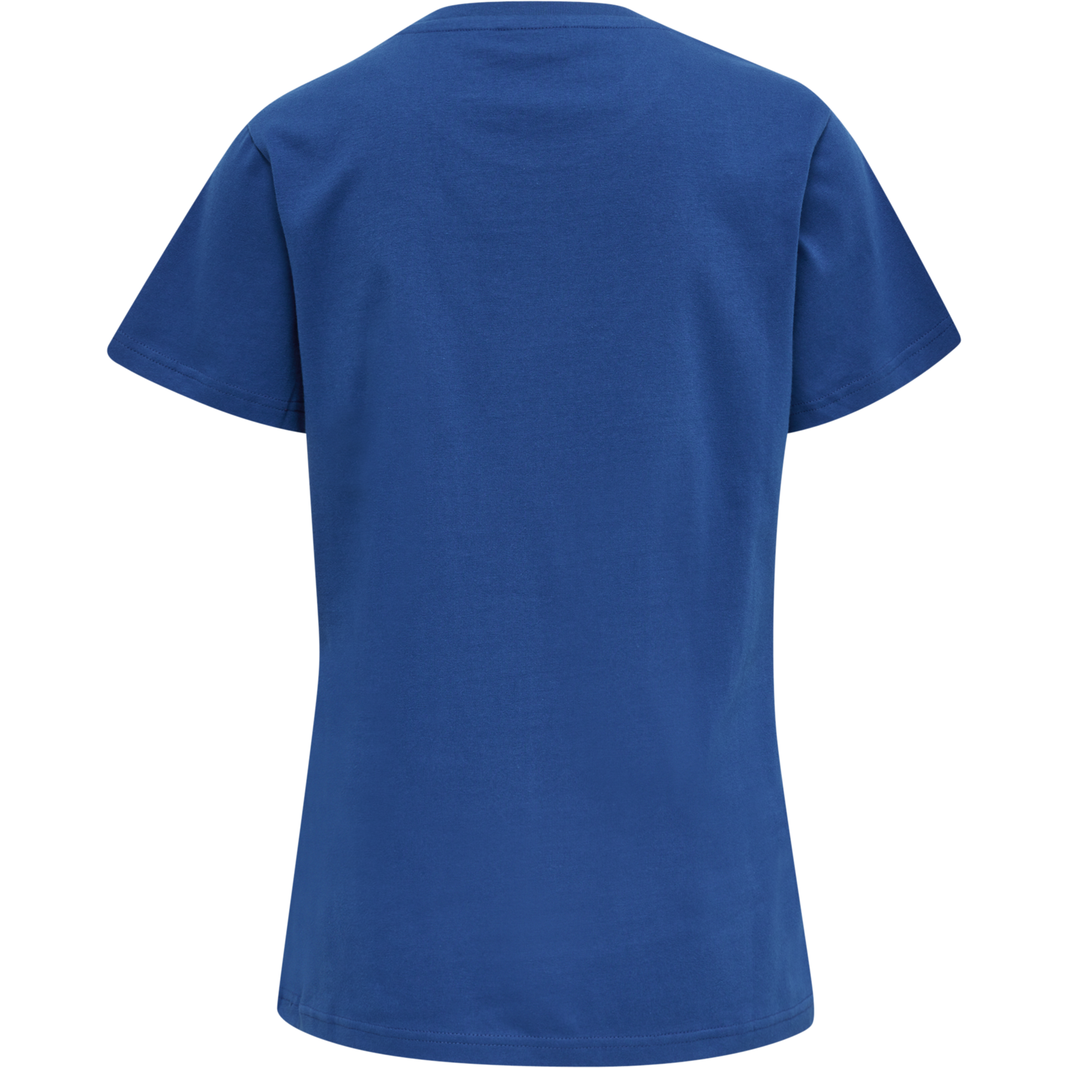 hmlRED BASIC T-SHIRT S/S WOMAN, TRUE BLUE, packshot