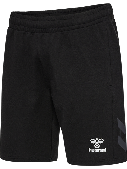hmlTRAVEL SHORTS, BLACK, packshot