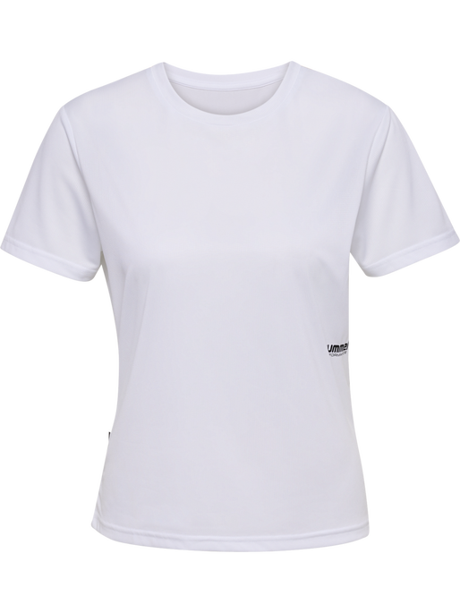 hmlPULSE WORKOUT W T-SHIRT S/S, WHITE, packshot