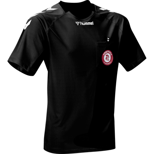 FFHB REFEREE YOUTH JERSEY S/S, BLACK FFHB REFEREE YOUTH JERSEY S/S, BLACK, packshot