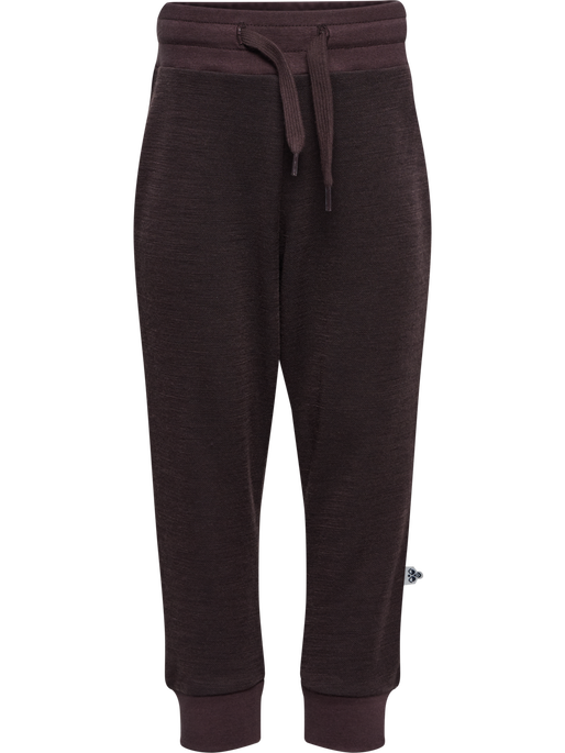 hmlMINI WOOL PANTS, AFTER DARK, packshot