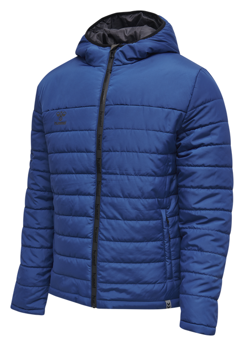 hmlNORTH QUILTED HOOD JACKET, TRUE BLUE, packshot