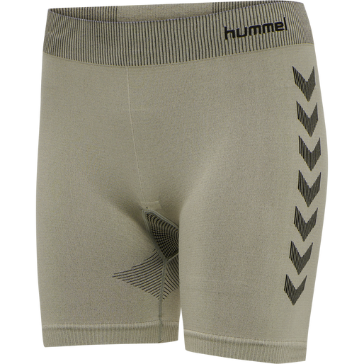 HUMMEL FIRST SEAMLESS TR SHT TIGH W, LONDON FOG, packshot