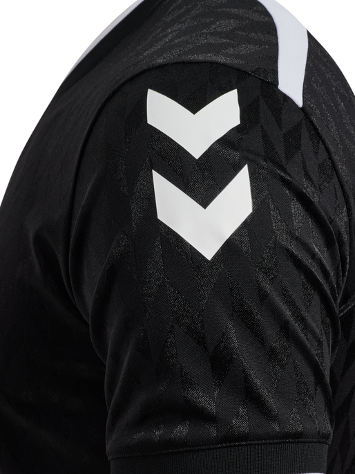 hmlMATCH LEGEND JERSEYS S/S, BLACK hmlMATCH LEGEND JERSEYS S/S, BLACK, packshot