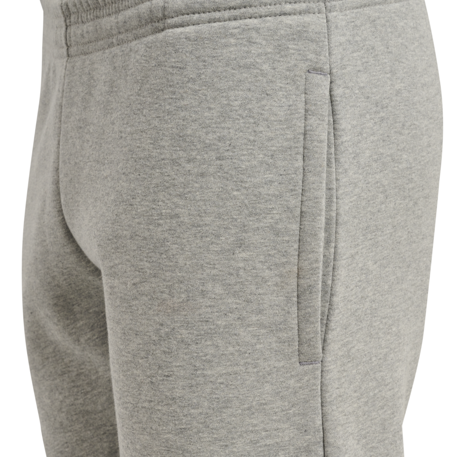 hmlRED BASIC SWEAT PANTS WOMAN, GREY MELANGE, packshot