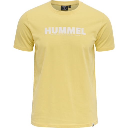 hmlLEGACY T-SHIRT, GOLDEN HAZE, packshot