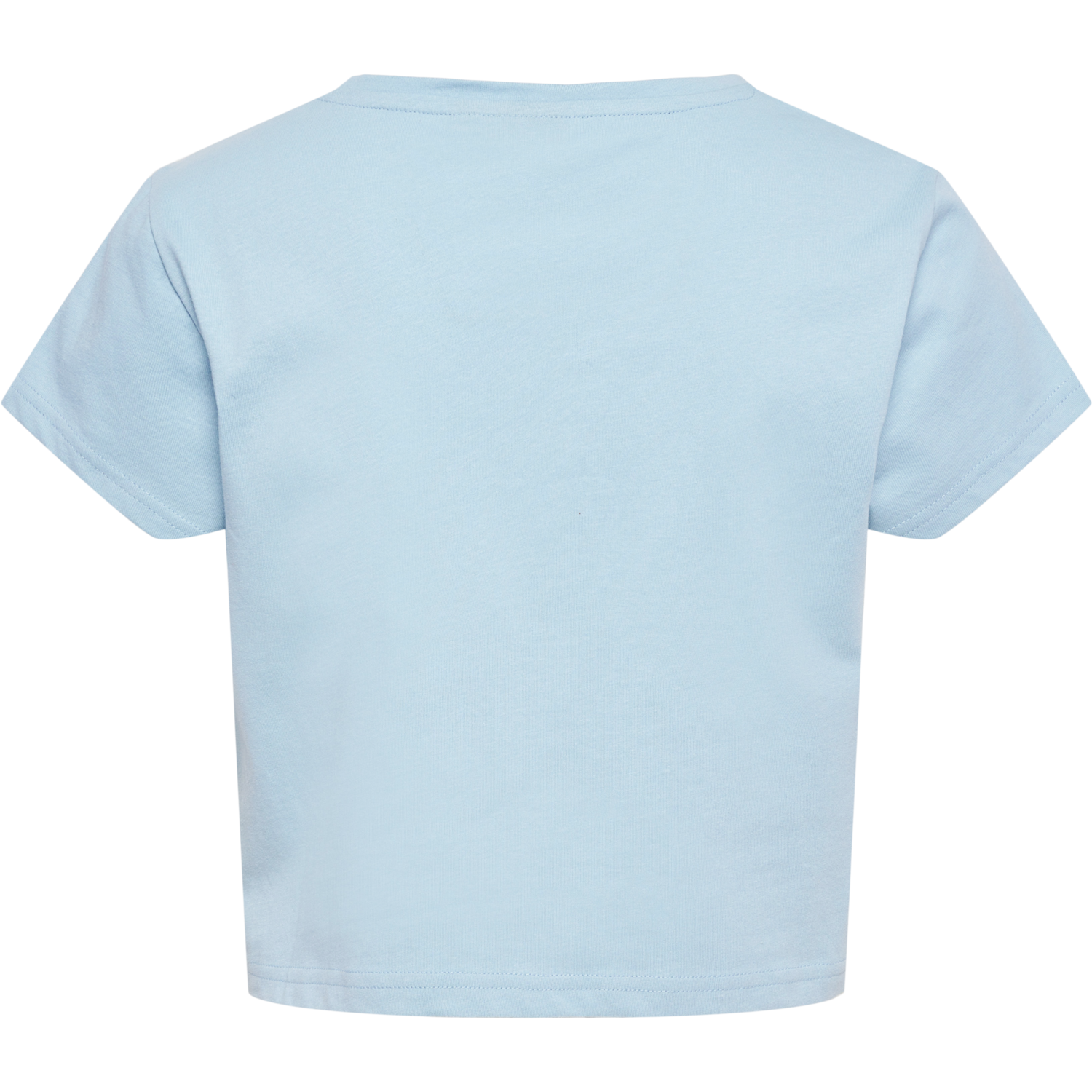 hmlLEGACY WOMAN CROPPED T-SHIRT, CELESTIAL BLUE, packshot