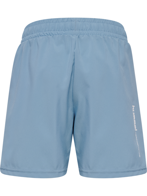 hmlJR PULSE WORKOUT SHORTS, FADED DENIM, packshot