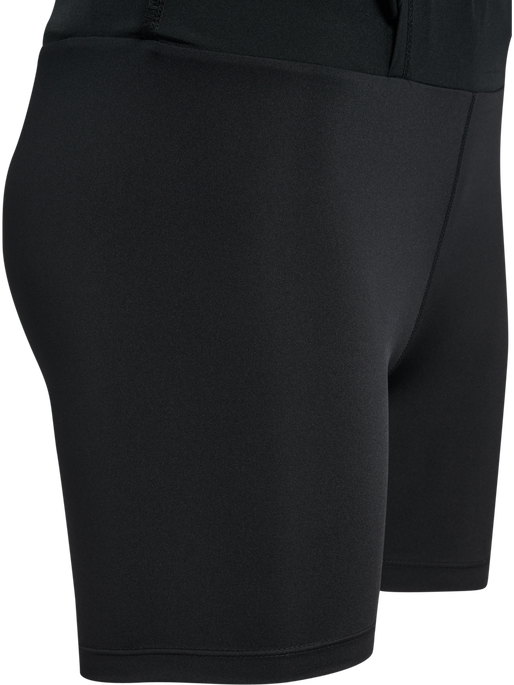 hmlCOURT MID WAIST POCKET SKIRT W, BLACK, packshot