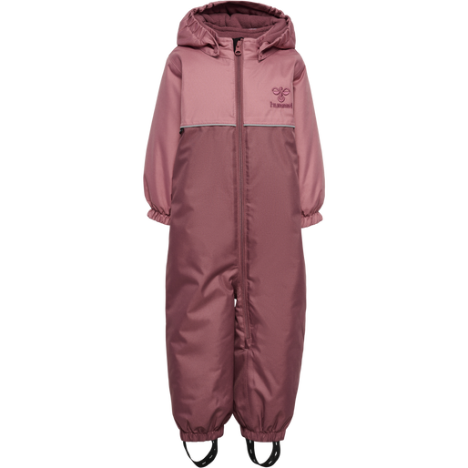 hmlSNOOPY TEX SNOWSUIT, ROSE BROWN, packshot