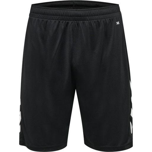 hmlCORE XK POLY SHORTS, BLACK, packshot