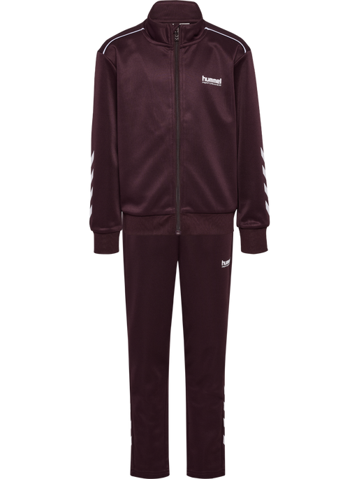 hmlJR TRACKSUIT, FUDGE, packshot