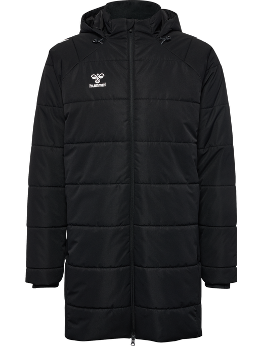 hmlLEAD 2.0 BENCH JACKET, BLACK, packshot