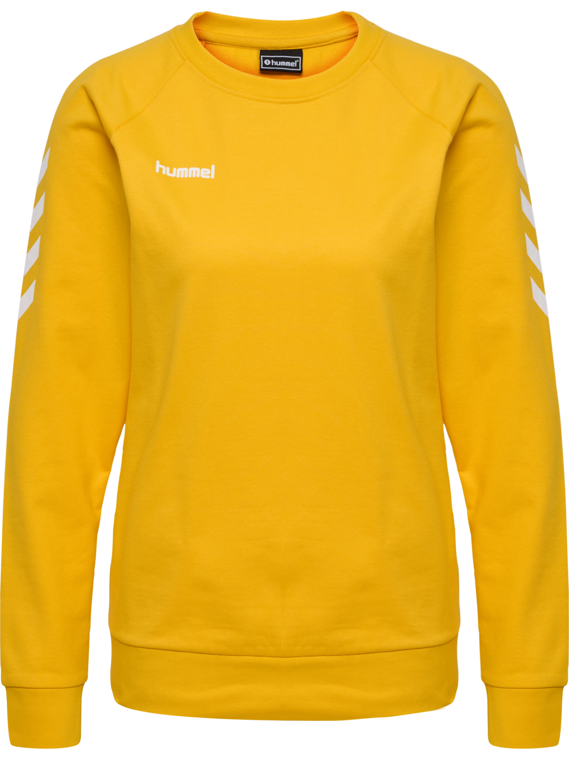 HMLGO COTTON SWEATSHIRT WOMAN, SPORTS YELLOW, packshot