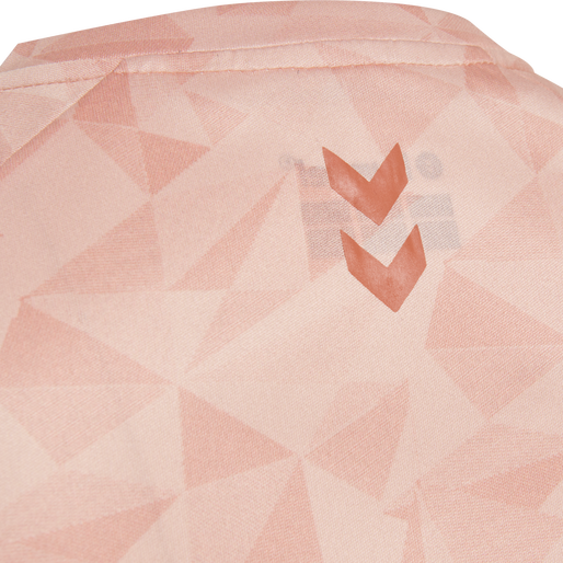 hmlACTIVE KIDS POLY JERSEY SS, MELLOW ROSE, packshot