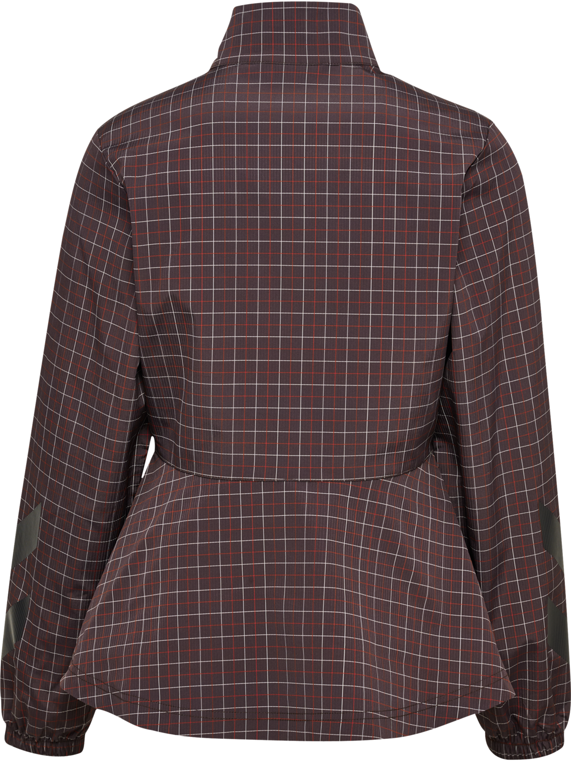 hmlI-D FUNNEL NECK CHECK JACKET, CHECKERS, packshot